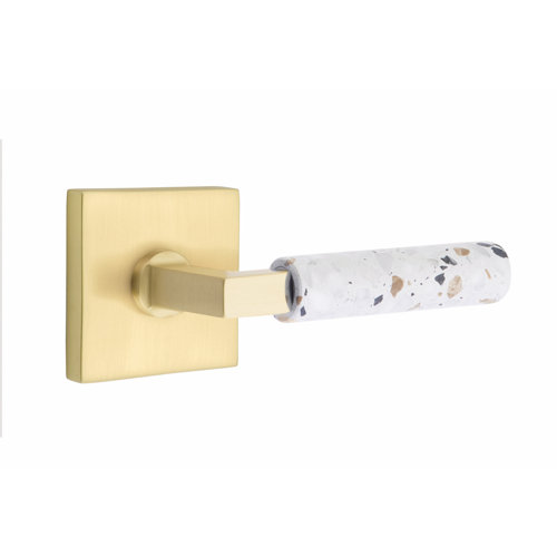 Schaub Select Terrazzo Passage (Hall & Closet) Door Lever Wayfair